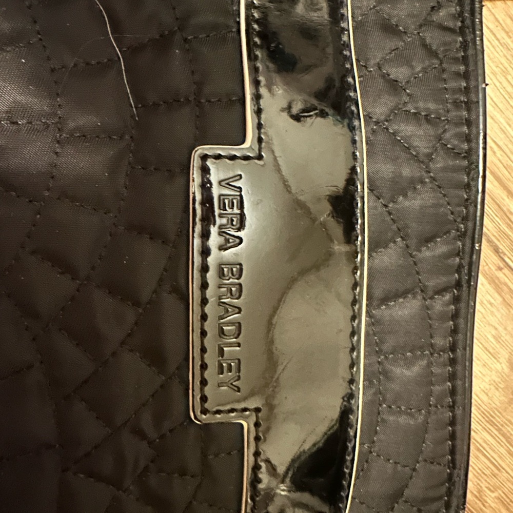 Vera Bradley Black Quilted Handbag